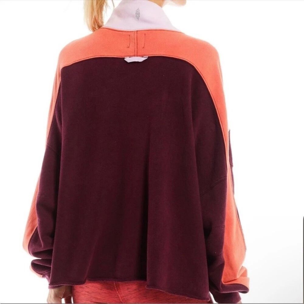 Free People Movement Women's Split Second Half Zip Pullover Relaxed Fit Size XS - Picture 12 of 12